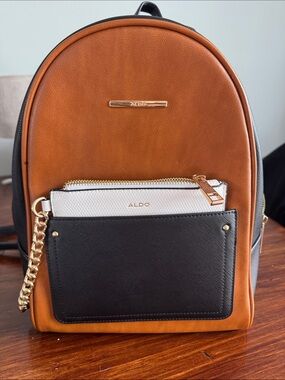 Aldo | Bags | Aldo Brown Faux Leather Backpack | Poshmark Aldo | Bags | Aldo Brown Faux Leather Backpack | Poshmark